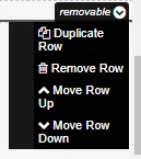 repeatable regions